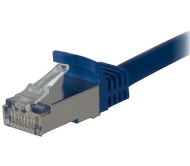 Startech.com 1 ft Blue Shielded Cat6a Molded STP Patch Cable