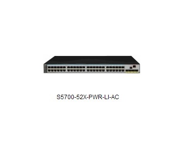 Huawei Huawei S5700-52X-PWR-LI-AC (PoE 740W, 48 x 10/100/1000 Base-T + 4 x 10GE SFP+ optical ports, Limited Version)