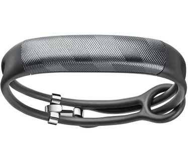 Jawbone UP2 Gunmetal Hex Rope Grijs