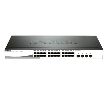 D-Link D-Link Web Smart DGS-1210-24P - Switch - Beheerd - 24 x 10/100/1000 +