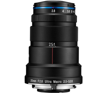 Laowa 25mm f/2.8 2.5-5X Ultra Macro