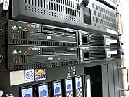 Twee brainforce loadbalancers in het rack