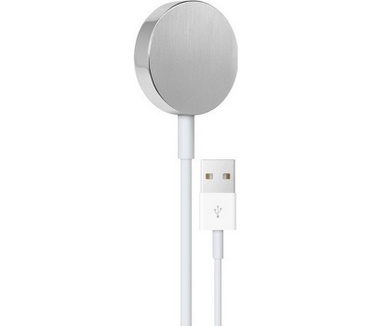 Apple USB-A Smartwatch Oplaadkabel Magnetisch - 2 meter - Wit