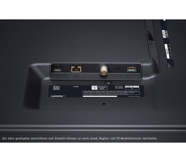 LG 75UR76006LL Zwart