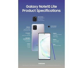 Samsung Note 10 Lite S10 Lite