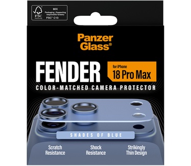 PanzerGlass PanzerGlass® Fender Camera Lens Protector Shades of Blue iPhone 2026 Pro Max