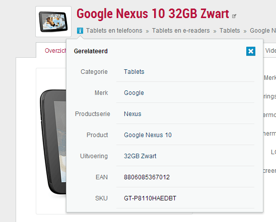 .plan #38: Screenshot pricewatch info popup