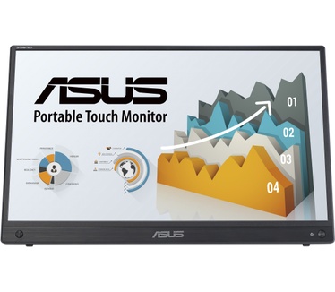 ASUS ZenScreen Touch MB16AHT Zwart