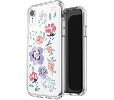 Speck Presidio Clear + Print Apple iPhone XR Canopyfloral Lavender/Clear