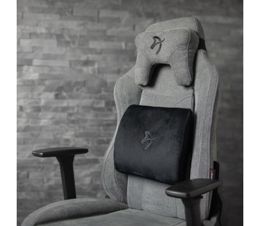 Arozzi Lumbar Support - Black Velour