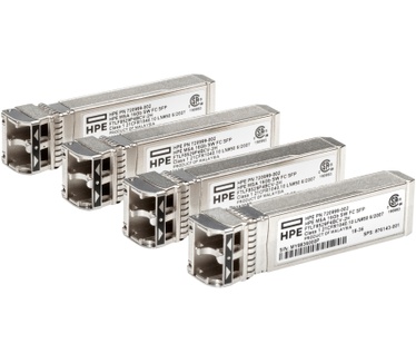 HPE MSA 32Gb SFP+ Short Wave Fibre Channel 4-pack Transceiver Bundle