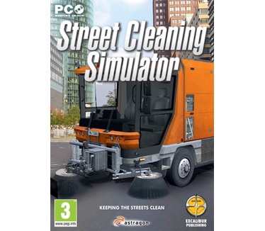 Packshot voor Street Cleaning Simulator