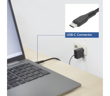 ACT USB-C laptoplader 65W met Power Delivery