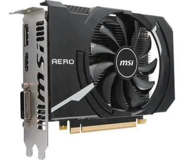 MSI GeForce GTX 1050 Ti Aero ITX 4G OCV1