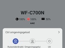 Sony WF-C700N appscreens