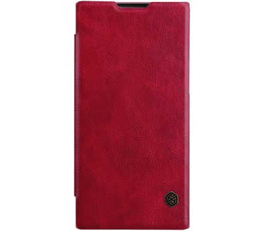 Nillkin Qin PU Leather Book Case - Sony Xperia L1 - Rood Rood