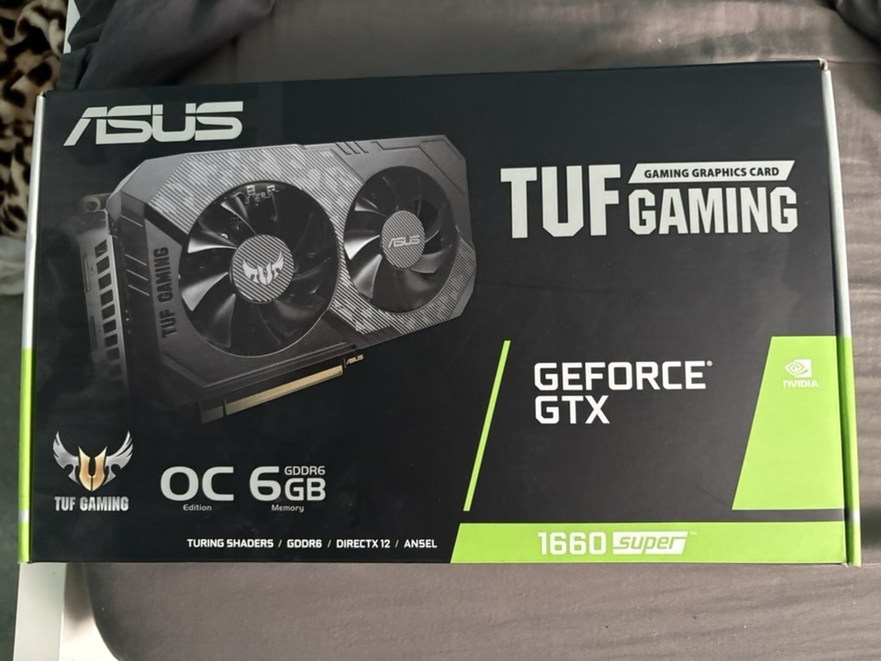ASUS TUF Gaming GeForce GTX 1660 Super OC edition aangeboden - Vraag ...