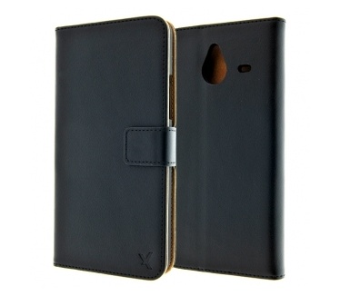 X'entrix Elegant wallet case Microsoft Lumia 640 XL - met stand - Black