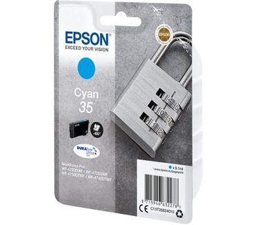 Epson Singlepack Cyan 35 DURABrite Ultra Ink