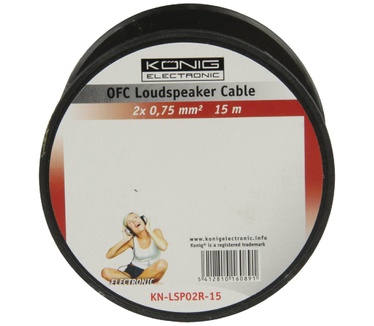 Konig 2x 0.75mm², 15m