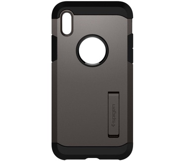 Spigen Apple iPhone X Hoesje Tough Armor (iPhone X) Grijs
