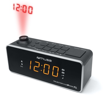 Muse M-188P Wekker radio met projectie