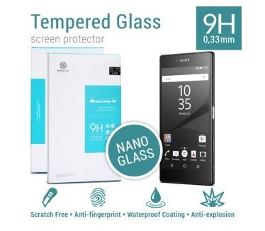 Nillkin Screenprotector Tempered Glass Sony Xperia Z5 Premium - 9H Nano