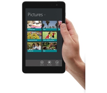 Dell Venue 8 Pro WiFi 64GB met Windows 8.1 Pro + folio hoes Zwart