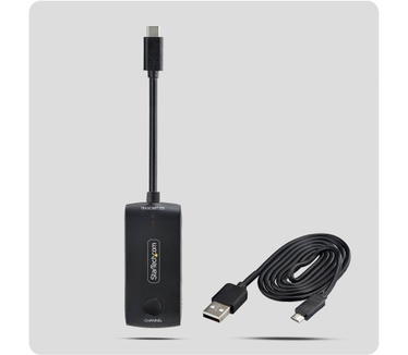 Startech.com Vervangende USB-C Zender voor 4KUSBC-WIRELESS-65FT, 20m Bereik, 4K 60Hz, USB Powered, Plug and Play