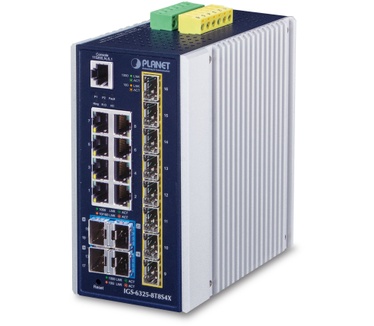 Planet IP30 Industrial L3 8-Port
