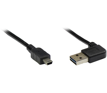 Alcasa USB 2.0 A/mini, 3m