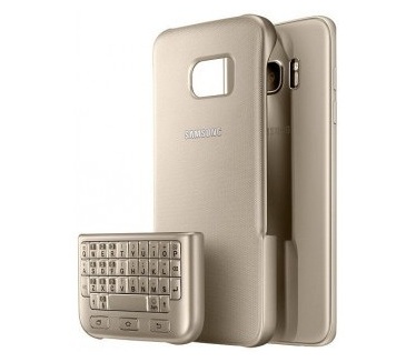 Samsung Galaxy S7 Keyboard Cover - EJ-CG930UF - Gold
