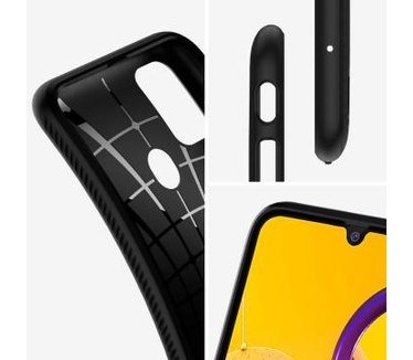 Spigen Samsung Galaxy M21 Hoesje Liquid Air  Zwart