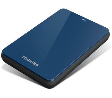 Toshiba STOR.E Canvio 3.0 Portable Hard Drive 500GB Blauw