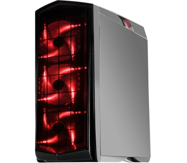 Silverstone Primera PM01 (rode led) Zwart