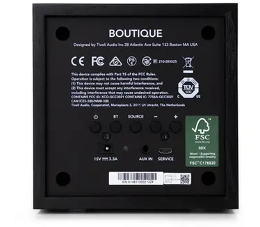 Tivoli Audio Boutique Black / Black