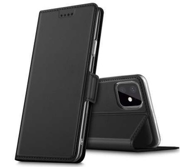 qMust Apple iPhone 11 Pro TPU Wallet Case - Zwart