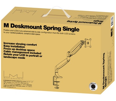 Multibrackets M Deskmount Spring Single Black