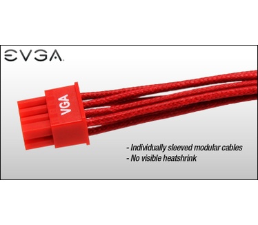 EVGA G1 Red Power Supply Cable Set