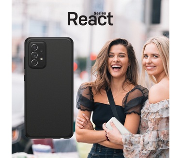 Otterbox React Series voor Samsung Galaxy A72, zwart