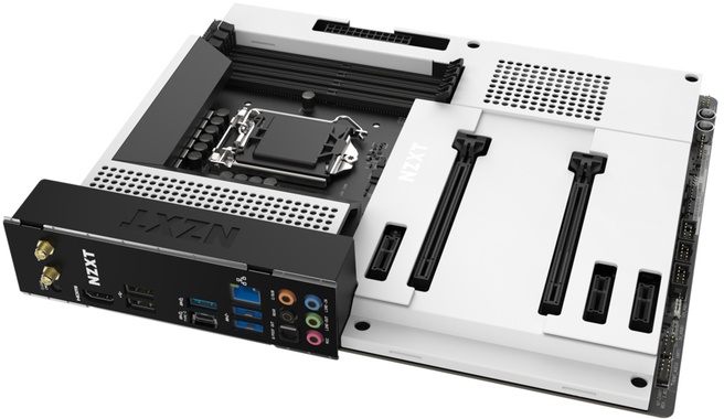 NZXT N7 Z490 Wit