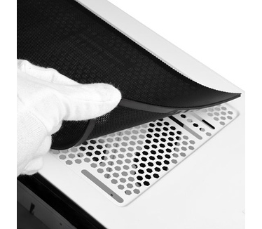 Silverstone Primera PM02 - Tower - ATX - ohne Netzteil (ATX / PS/2) - weiß - USB/Audio