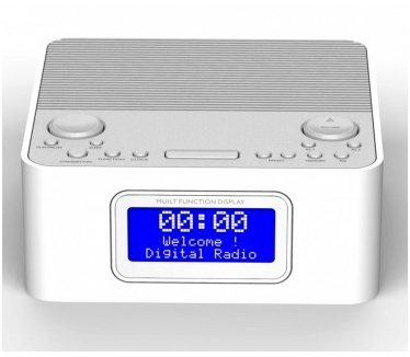 Soundmaster UR170WE DAB+, en FM wekker radio