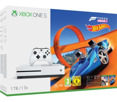 Microsoft Xbox One S 1TB + Forza Horizon 3 + Hot Wheels Wit