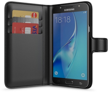 BeHello Samsung Galaxy J5 (2016) Wallet Case Black