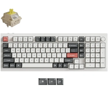 Keychron Q5 Ultra-M3 8K Wireless Custom Mechanical Keyboard, toetsenbord