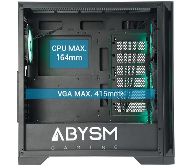 Absym Danube Mura BX300 Black ARGB