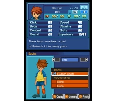 Inazuma Eleven, Nintendo DS