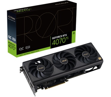 ASUS ProArt GeForce RTX 4070 Ti OC edition 12GB GDDR6X