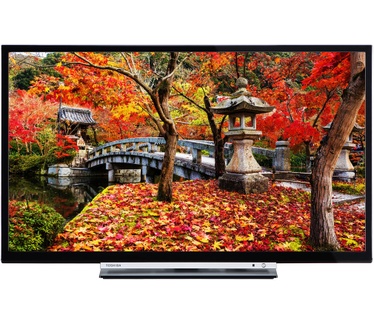 Toshiba 32L3733 Zilver, Zwart